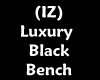 (IZ) Luxury Black Bench