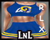Rams cheerleader RLX