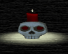 Vampire skull candle