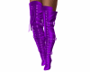 Thigh High Boots violet