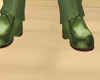 Green dress shoes