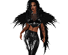 YM - FEATHER CAPE -