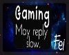 Gaming Sign { Pop Up }
