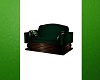 Green cuddle chair