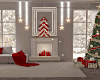 Lit Christmas Photo Room