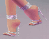 Diamond Silver Heels