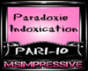 Paradoxie Indoxication 