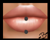 -B- Black Lip Ring