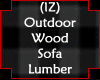 Outdoor Wood Sofa Lumber