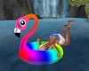 Fun Flamingo Float