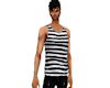 Mens Prison Stripe Tank