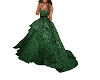 Green Fall Gown