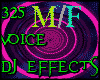 DJ effects 325 F/M