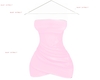 pink D&B dress
