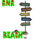 ~RnR~CREEPY BEACH SIGN