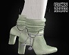 Sage Green Boots
