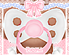 ♛Pink&White Binky