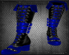 (EA) Azure Buckle Boots