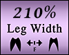 Leg Thigh Scaler 210%