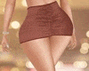 short skirt ocher