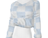 Crop Sweater Baby blue