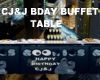 CJ&J BDAY BUFFET TABLE
