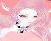Pink Angel Furry Head