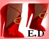E.D RED SEXY PUMPS