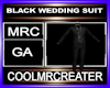 BLACK WEDDING SUIT