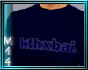 [M44] blue kthxbai shirt
