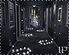 Dark Black Hallway Night