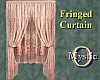 Antq Fringed Curtain Pnk