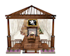 garden hut + poses