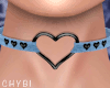 C~Black Denim Choker