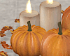 Fall Pumpkins w Candles