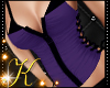 Purple Zipper Corset 