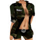 Army Camo, shorts Top