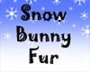 Snow Bunny Tail F&M