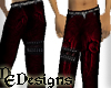 Red Tribal Pants