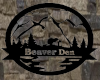Beaver Den Silhouette