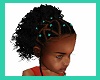 kids curly aqua beads