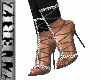 Heels - Chain Blk&Slv