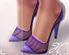 Bonita Purple Pumps