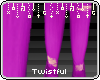 ! Purple Skinny Jeans