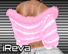 [R] Fur Poof Jacket pink