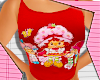 Teen Girl Strawberry Top