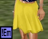 !Em Flirty Yellow Skirt 
