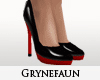 Loub black & red heels