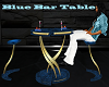 Blue Bar Table