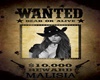 Wanted Malisia Poster